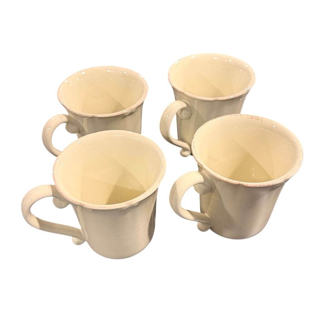 Casafina Casa Stone Vintage Port set of 4 stoneware mugs - Picture 1 of 9